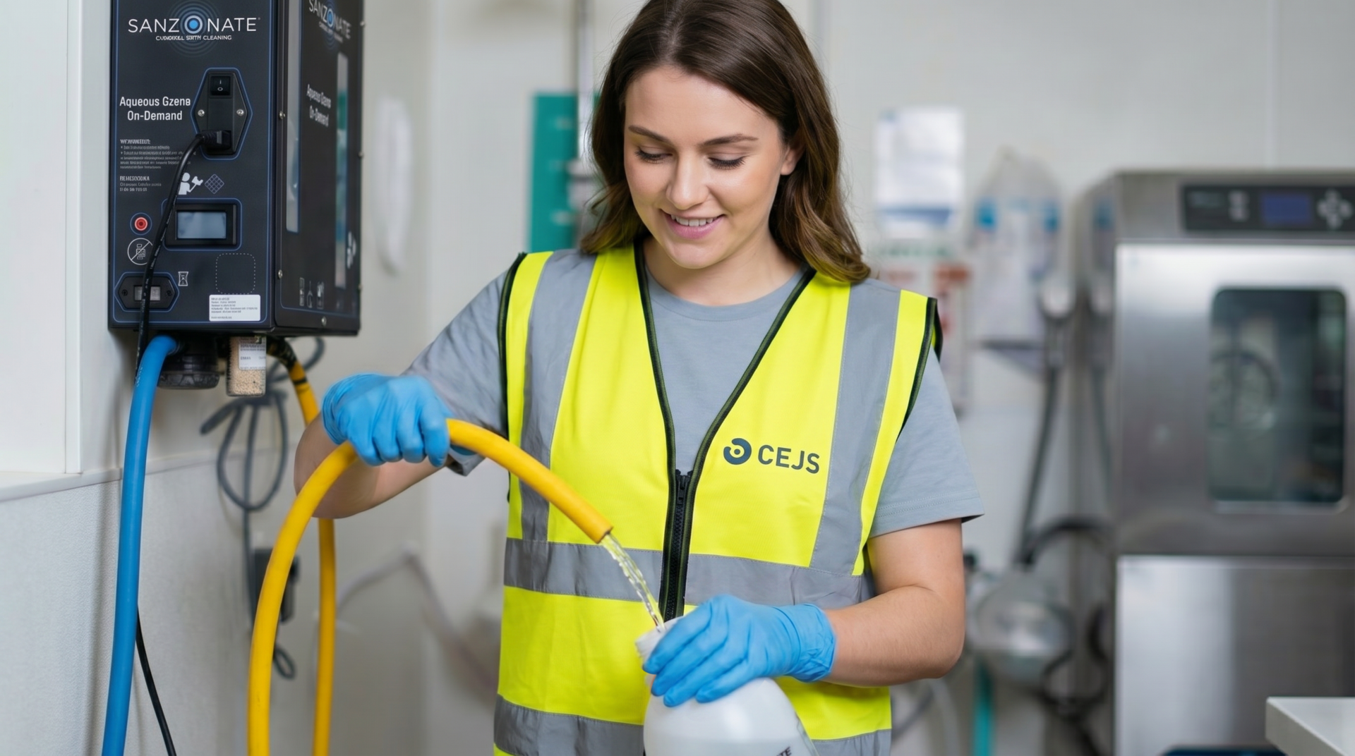 How Aqueous ozone cleaning reduced chemical use in fulfillment centres