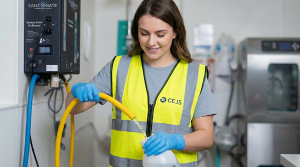 How Aqueous ozone cleaning reduced chemical use in fulfillment centres